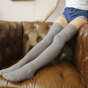 Fashion Wild Knee Socks - Female