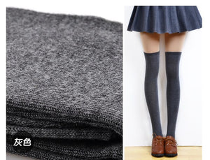 Black Sexy Knee Socks - Female