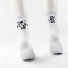 Load image into Gallery viewer, Don&#39;t Follow Me Socks - Unisex