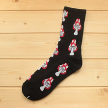 Load image into Gallery viewer, Mushroom Food Retro Socks - 5 Pairs