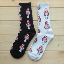 Load image into Gallery viewer, Mushroom Food Retro Socks - 5 Pairs