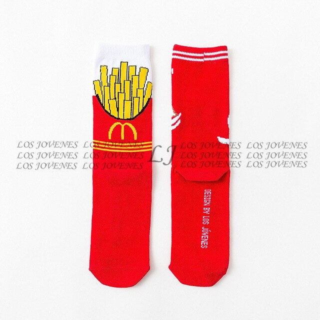 New Creative Fries Socks - Unisex