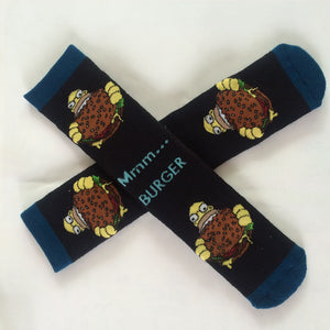 Simpson Burger Socks - Unisex