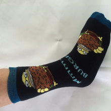 Load image into Gallery viewer, Simpson Burger Socks - Unisex