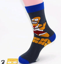 Load image into Gallery viewer, Simpson Burger Socks - Unisex