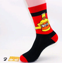 Load image into Gallery viewer, Simpson Burger Socks - Unisex