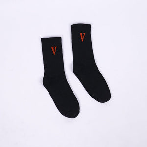 Black&Orange Socks - Unisex