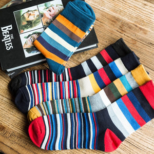 Men's Casual Socks - 5 Pairs