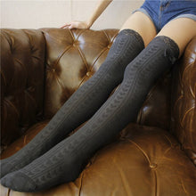 Load image into Gallery viewer, Lace Knee Socks - Female